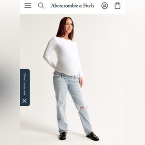 Abercrombie & Fitch Maternity Jeans